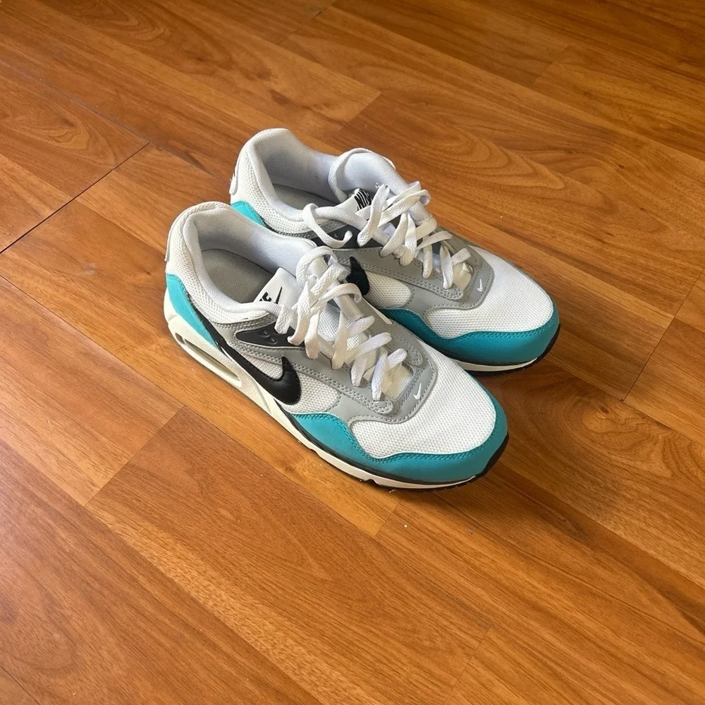Nike White and Blue Modern sneakers